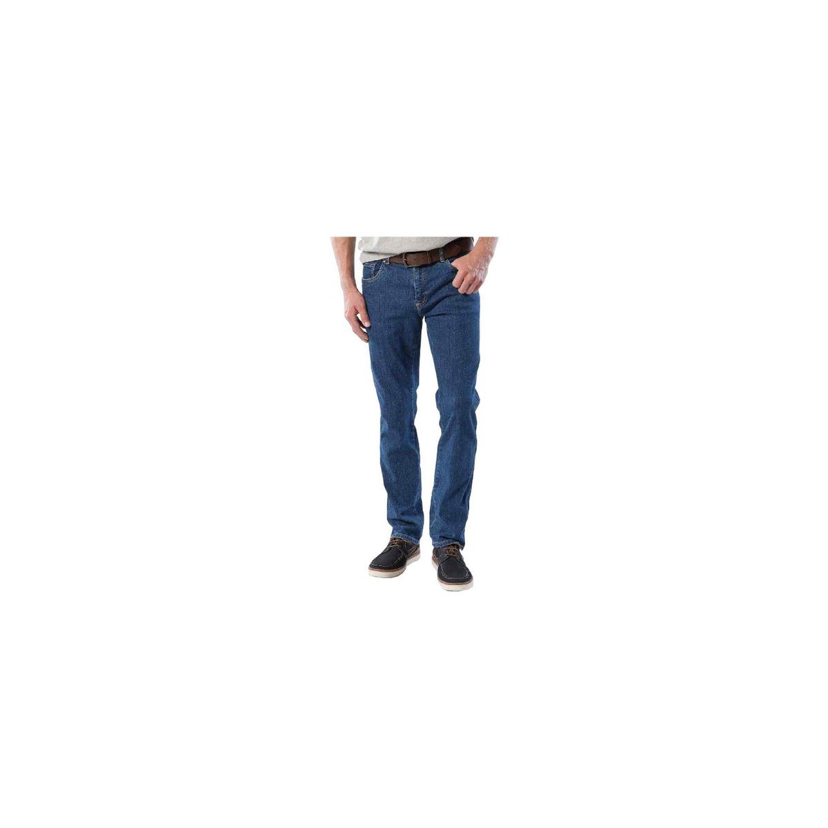 Stooker Men 5-Pocket-Jeans blau (1-tlg)