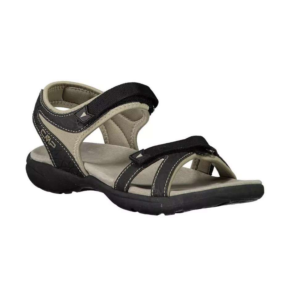 CMP Adib (leichte Sohle) schwarz/sandbraun Damen Sandale