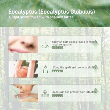 Asakuki Diffuser Yahime Ätherisches Eukalyptusöl 10ml