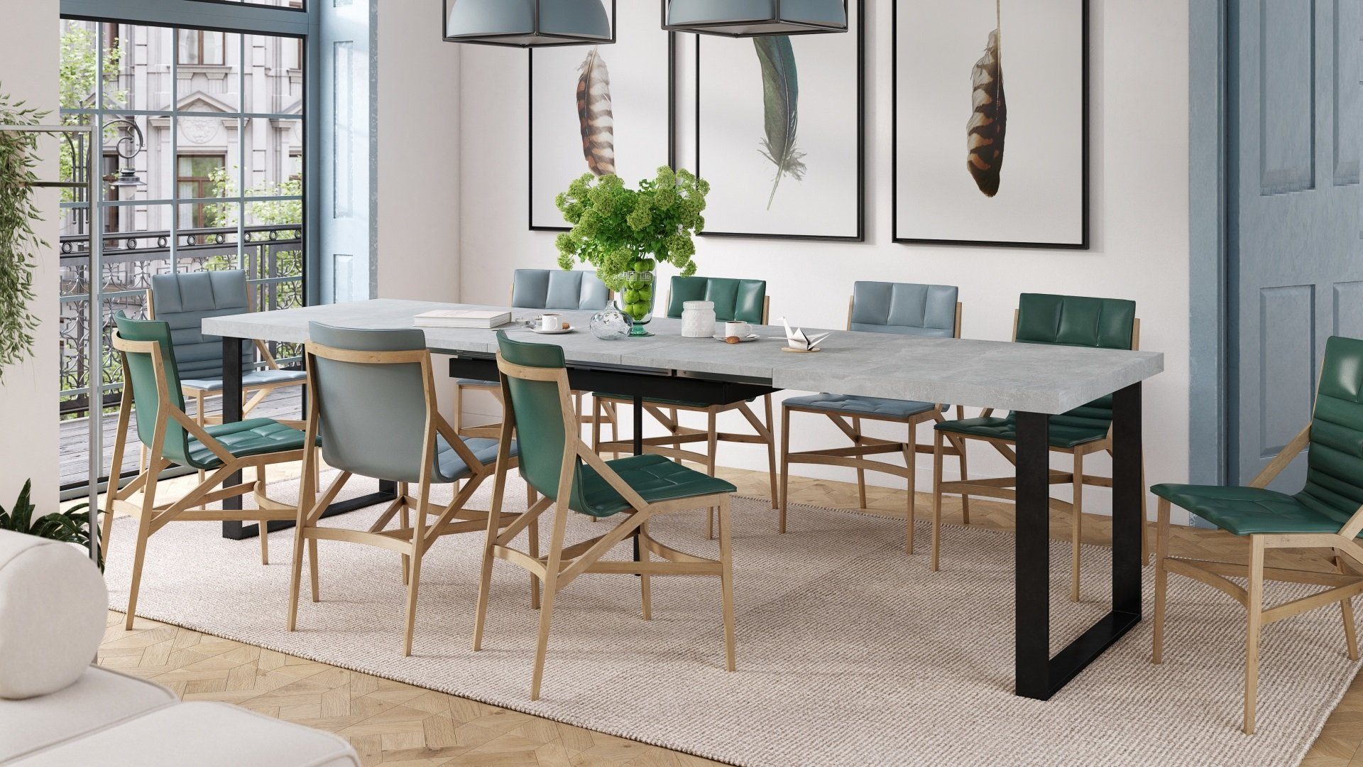Mazzoni Esstisch Design Avella Tisch XXL günstig online kaufen