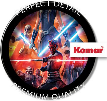 Komar Fototapete Vlies Fototapete - Star Wars Clone Wars Mission - Розмір 200 x 250 cm, glatt, bedruckt, (Packung, 1 St)