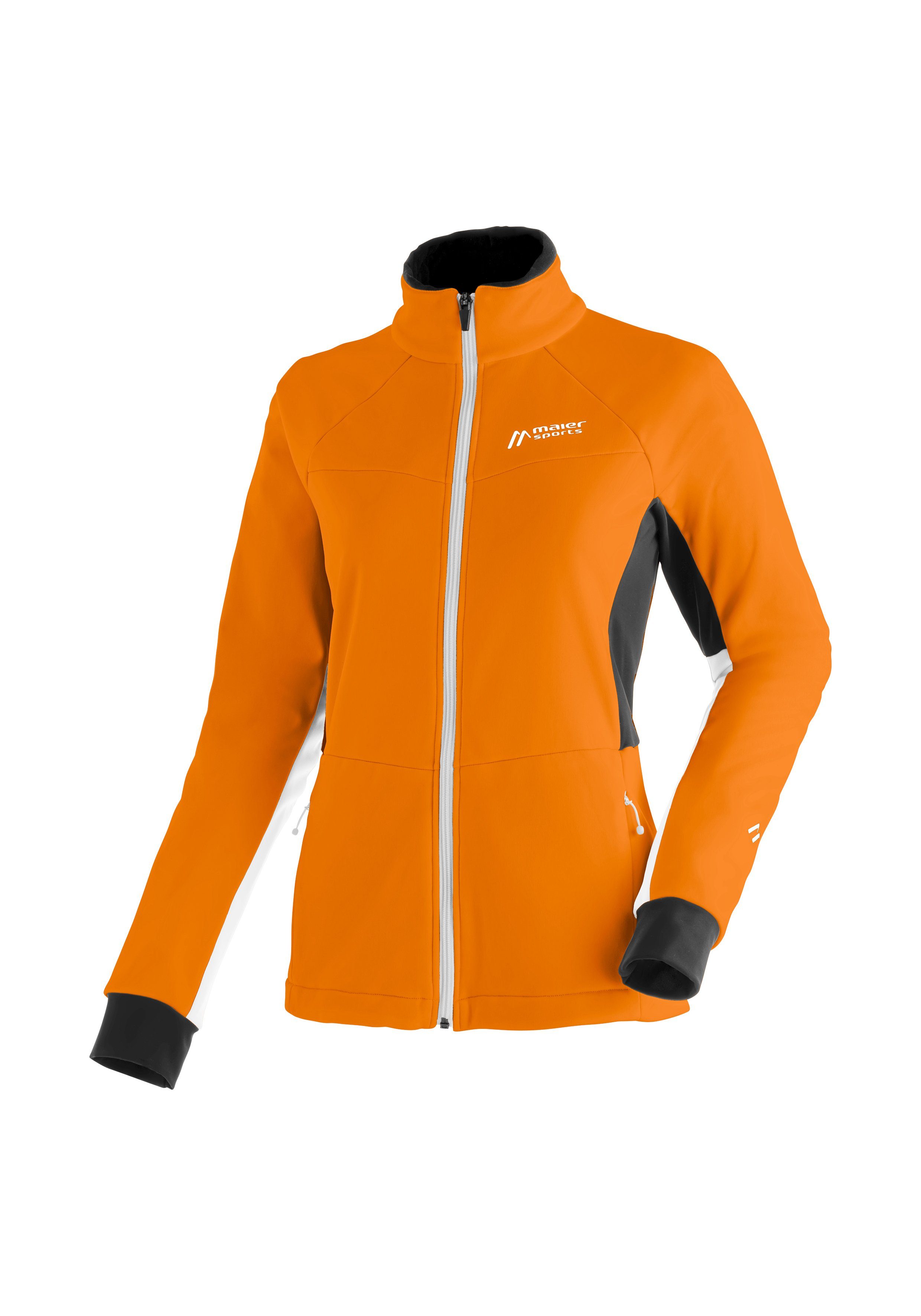 Maier Sports Softshelljacke Venabu W sportlichem in Damen Schnitt Softshell-Jacke dottergelb