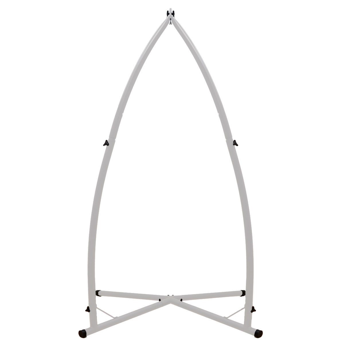 AMANKA Hängestuhl Hängesessel Gestell Outdoor bis 120kg 215cm, Stahlrohr Ständer für Hängestuhl