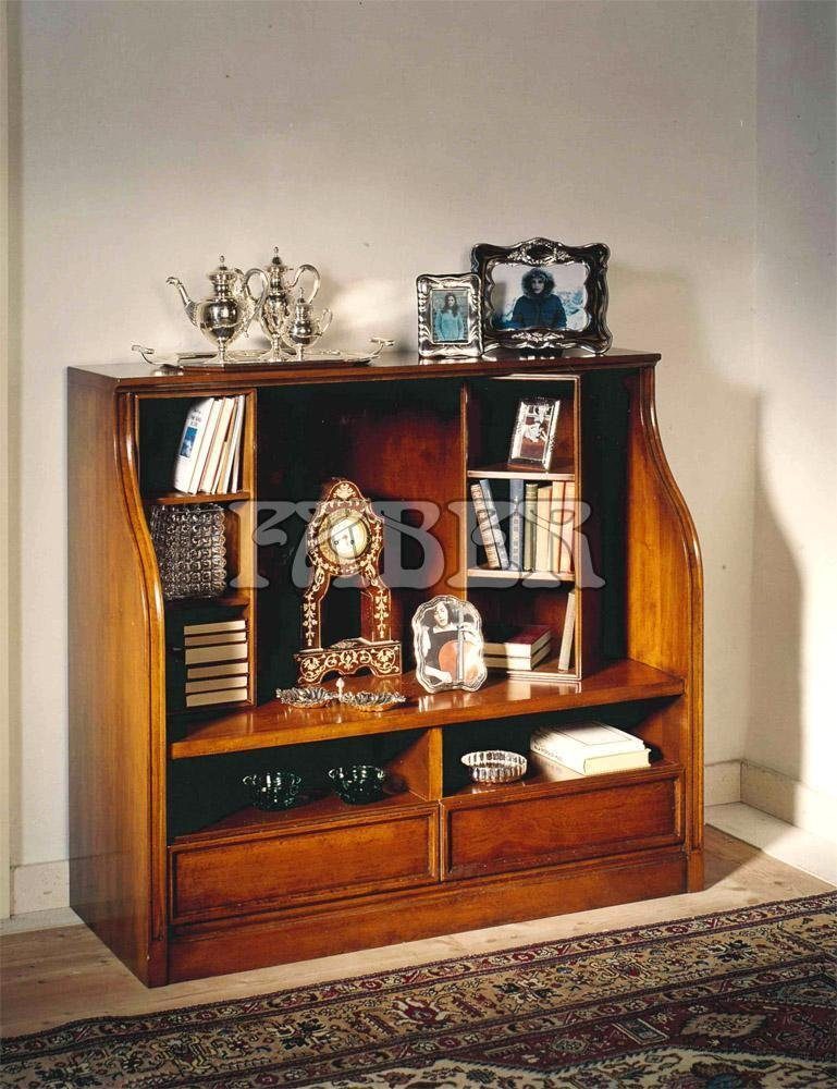 Made Wohnzimmermöbel in Regale St., Schrank), Sideboard Kommode tv (1 Schrank Italy Brauner braune 1x JVmoebel Schränke