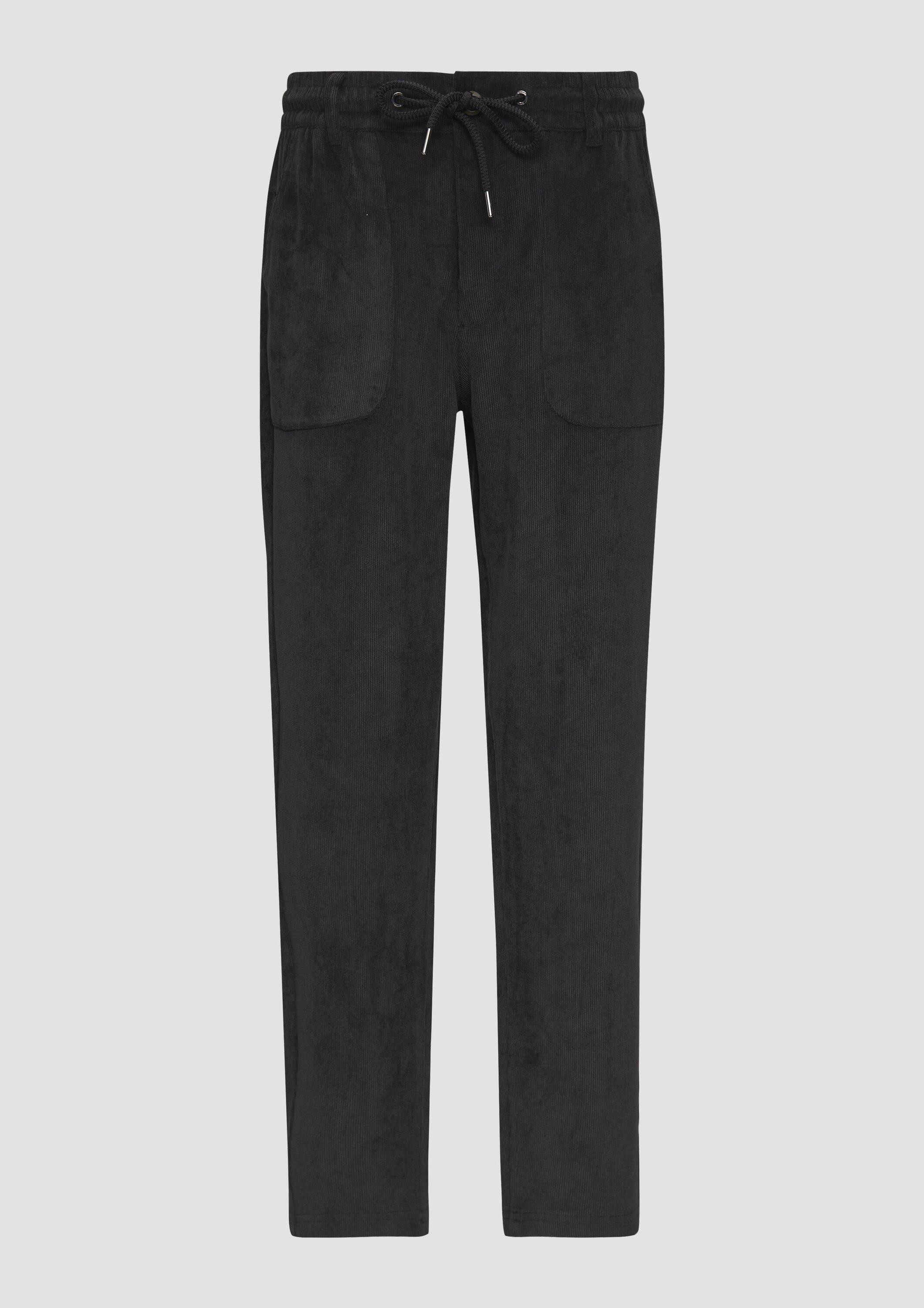 s.Oliver 7/8-Hose Hose Fließende Jogpants aus Feincord