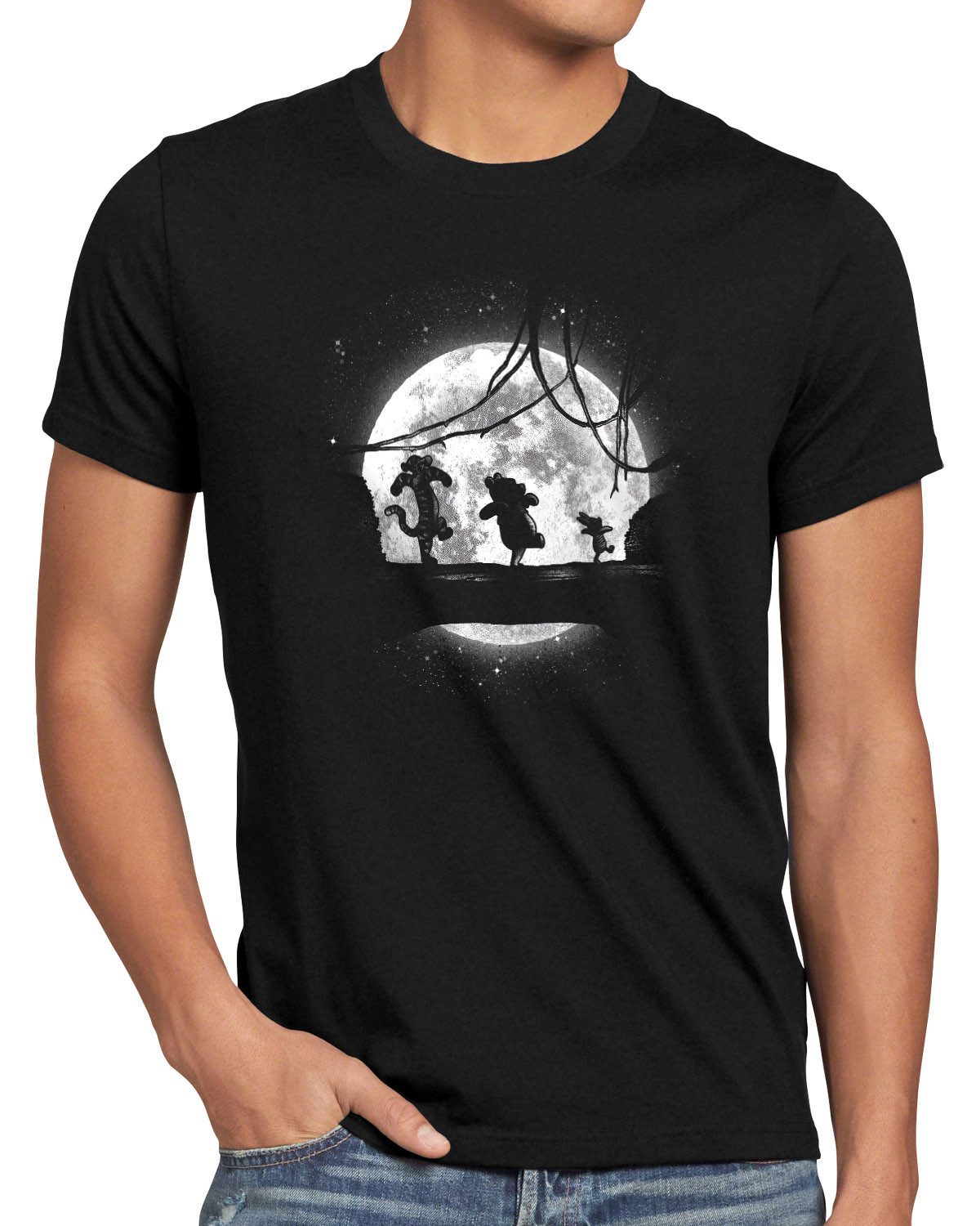 style3 T-Shirt winnie pooh classic vintage retro friends hundredacrewood be günstig online kaufen