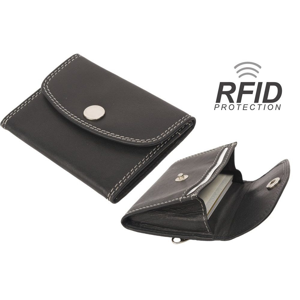 Geldbörse RFID Protected Kartenbörse Minibörse bis 8 Karten (1-tlg)