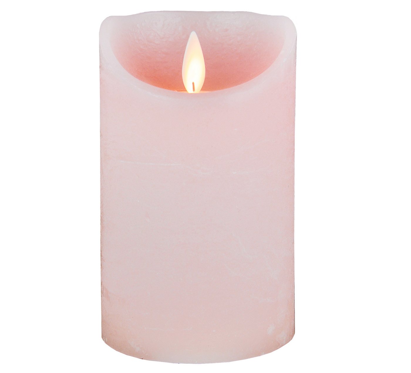 Coen Bakker Deco BV LED-Kerze LED Echtwachskerze Kerze 10 / 12,5 / 15 cm Timer Ø 7,5cm Wachskerze (1-tlg), große Farb- und Größenauswahl, Echtwachskerzen mit Timerfunktion