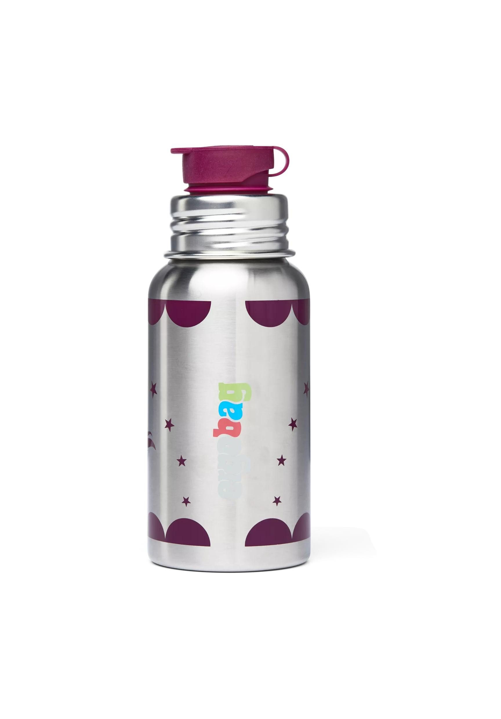 ergobag Trinkflasche Edelstahl Trinkflasche, auslaufsicher und kohlensäuregeeignet