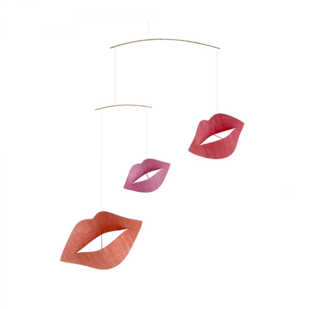Flensted Mobiles Skulptur Mobile Kisses Colours