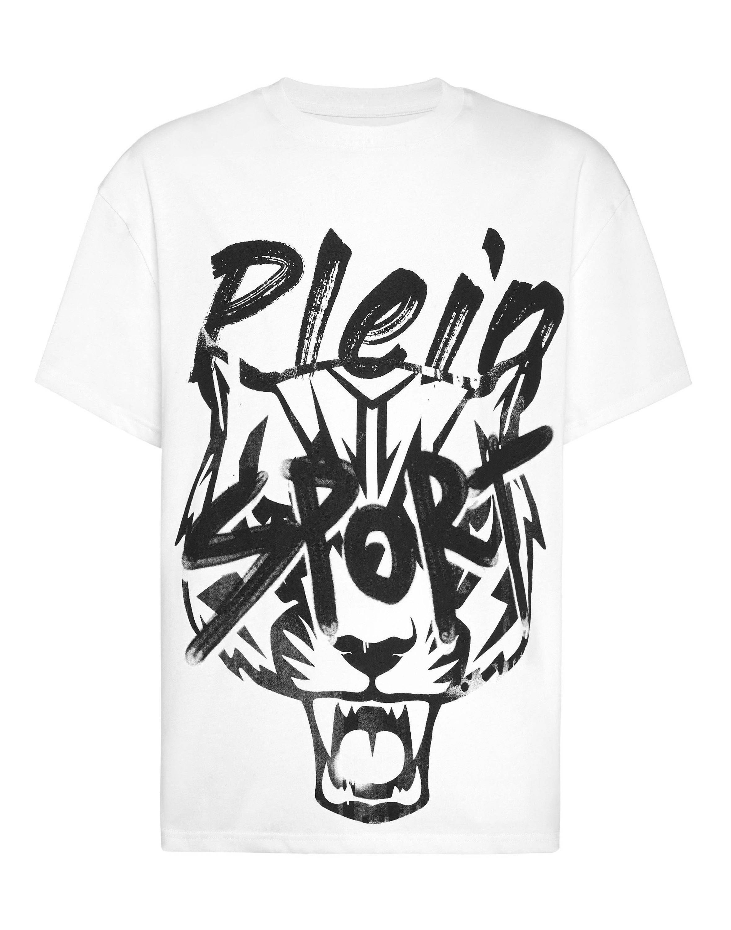 PLEIN SPORT T-Shirt T-Shirt Rundhalsausschnitt Ss