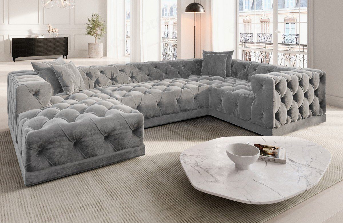 Sofa Dreams Wohnlandschaft Designer Stoff Sofa günstig online kaufen