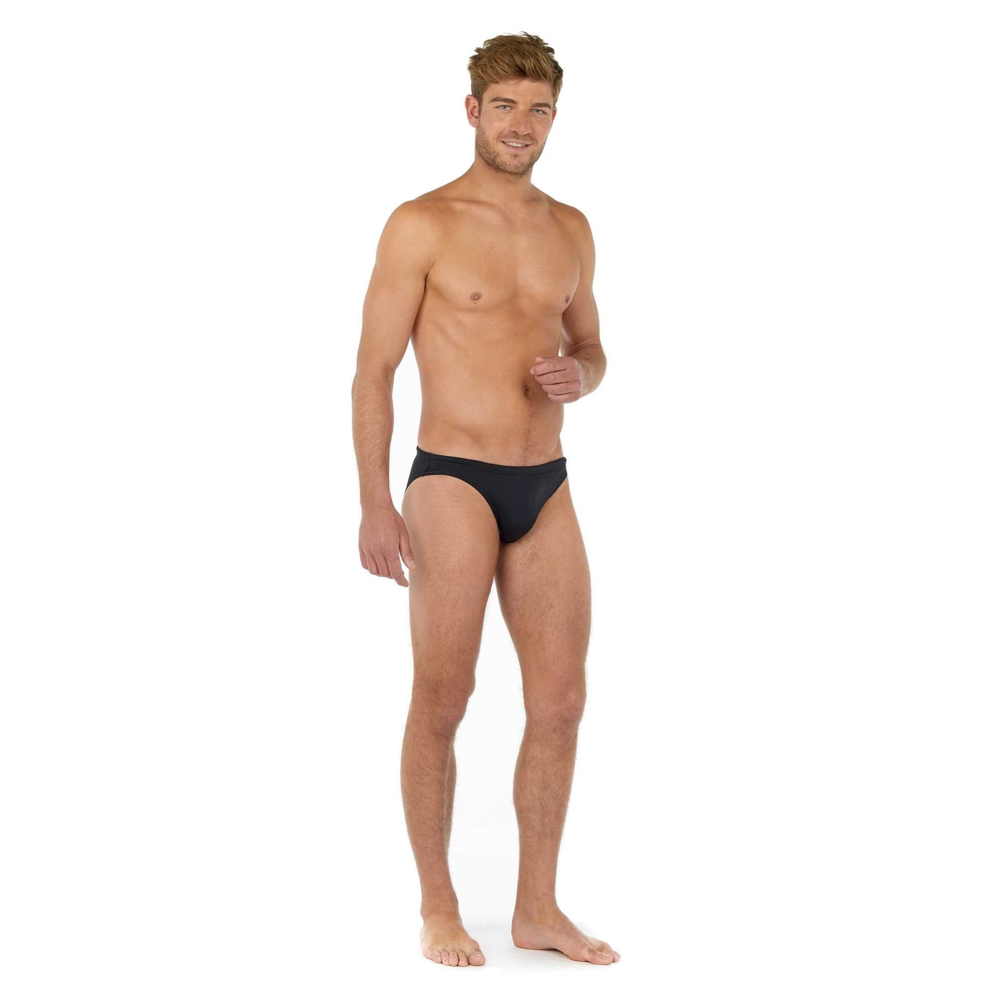 Hom Badeshorts Herren Badeslip 1er Pack Polyamid
