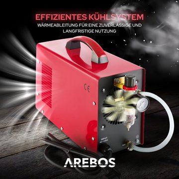 Arebos Plasmaschneidegerät Cut40, bis 12 mm Schnitttiefe, IGBT Schweißgerät Plasma Cutter, stufenlos regelbar von 20 – 40 A