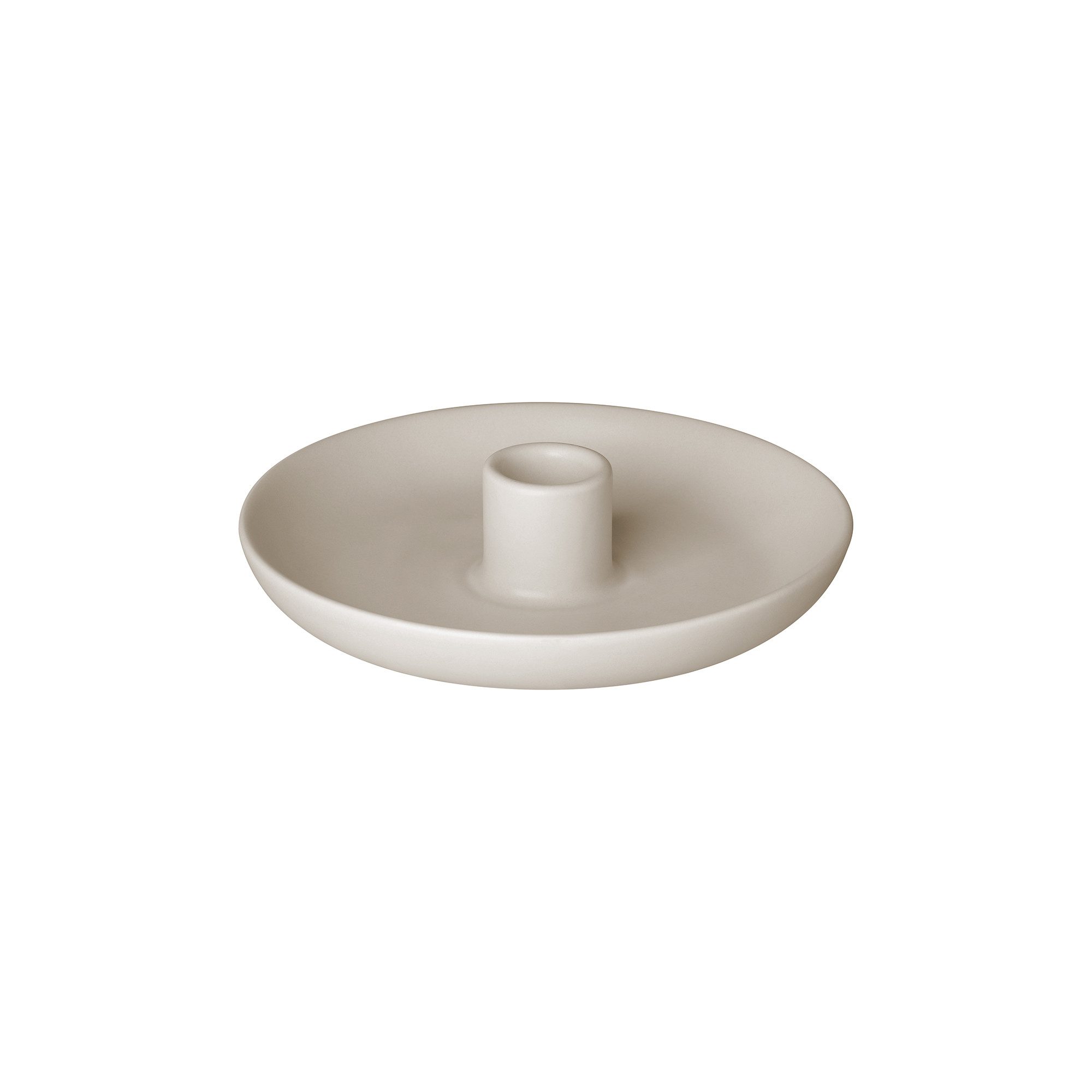 blomus Свечиhalter -VELA- Design-Kerzenhalter: Elegantes Steingut mit matter Glasur, Elegant, Steingut, Matt Glasur, Adventskranz, Größenauswahl, Formauswahl