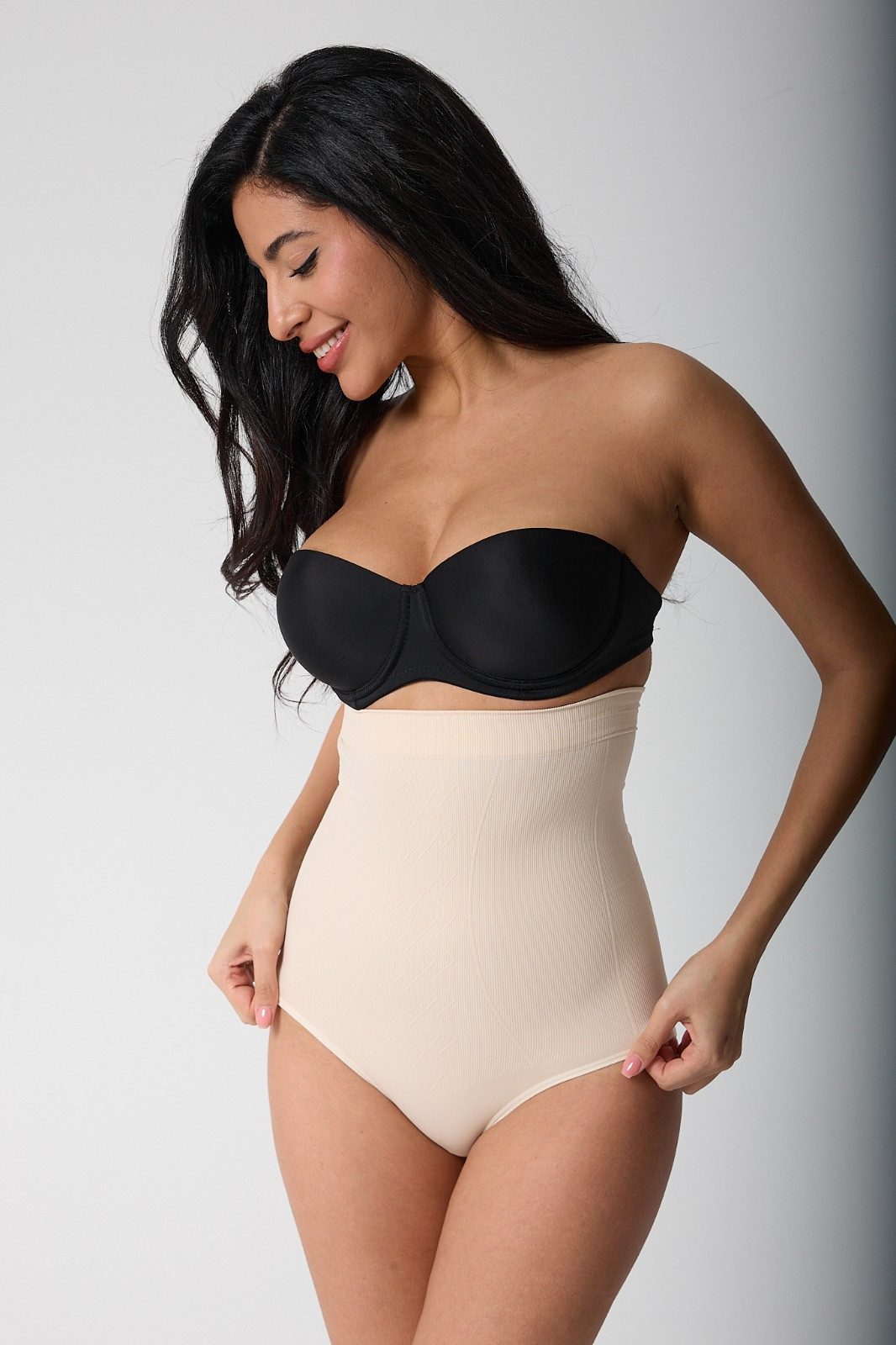Slip Damen Shapewear Slip High Waist Bauchkontrolle nahtlos