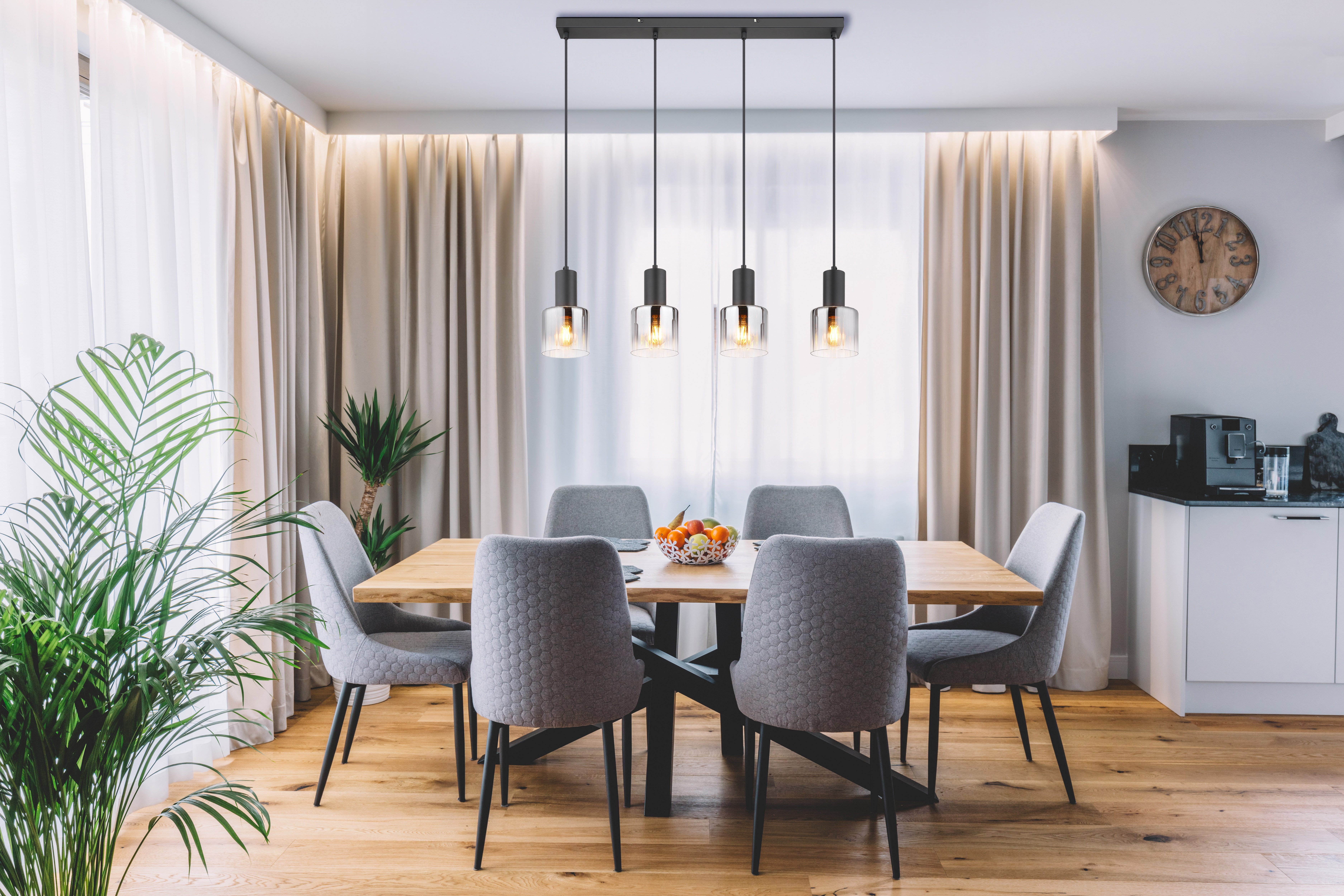 NOWA Pendelleuchte JACK, ohne Leuchtmittel, Hängeleuchte, Hängeleuchte, Woh günstig online kaufen