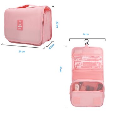 Intirilife Kosmetiktasche (1-tlg), Wasserfeste Kosmetiktasche Wasserabweisende Kultur Reisetasche