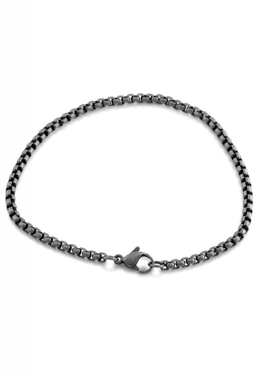 Akitsune Armband Bacas Kettenglieder Armband Antik Silber 18cm