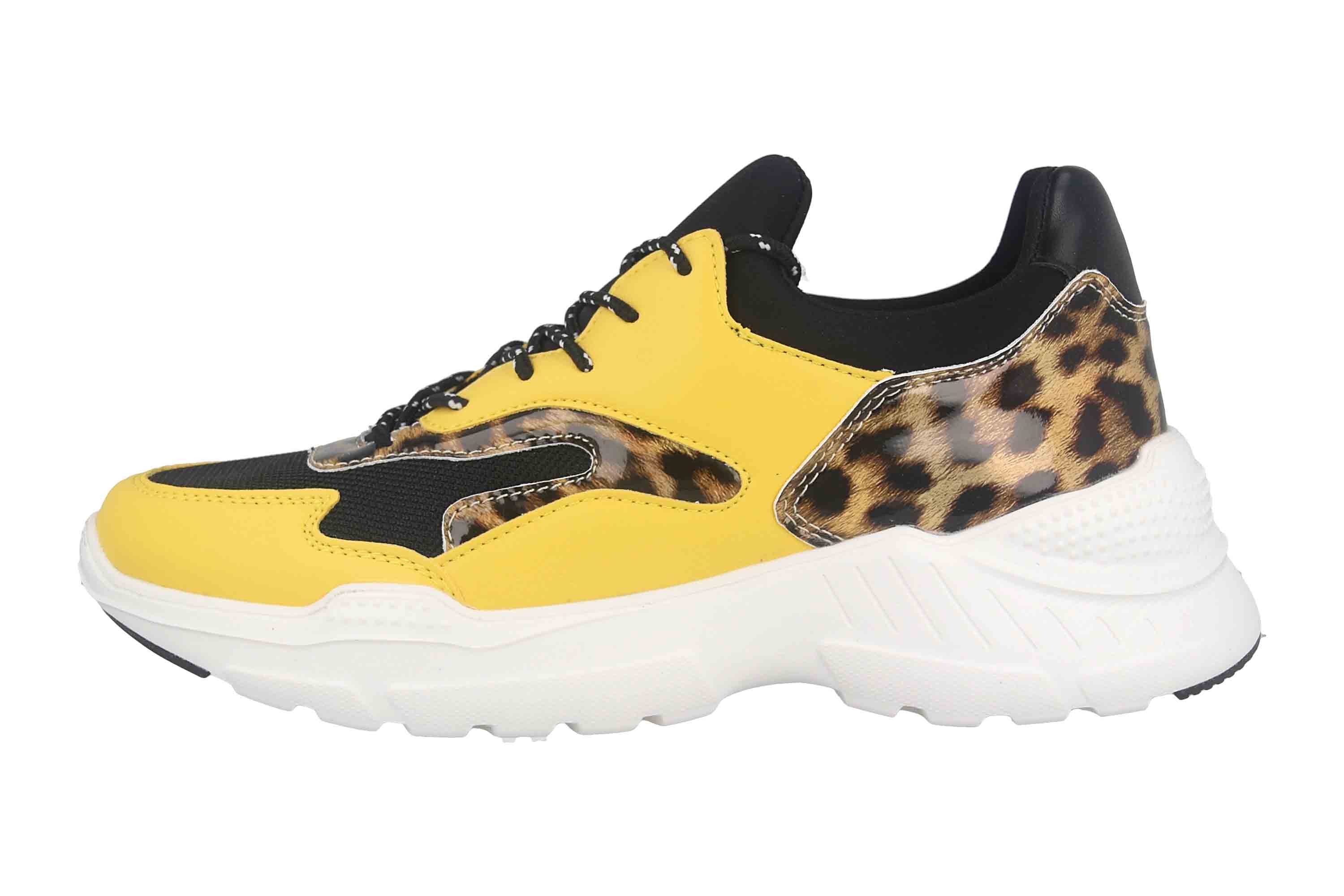 Fitters Footwear 2.739701 Yellow Black Sneaker