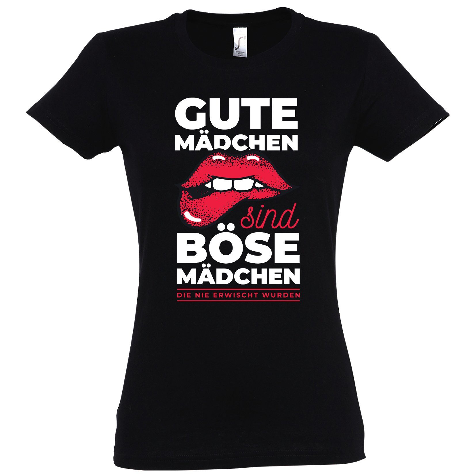 Print-Shirt Gute Mädchen sind böse Mädchen Damen T-Shirt