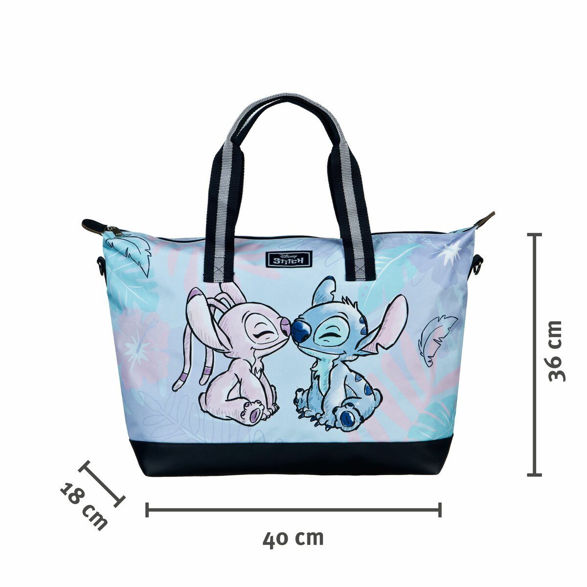 Lilo & Stitch Einkaufsbeutel Tragetasche - Farbenfroher Shopper für Fans und Abenteuer – Bild 3 von 4