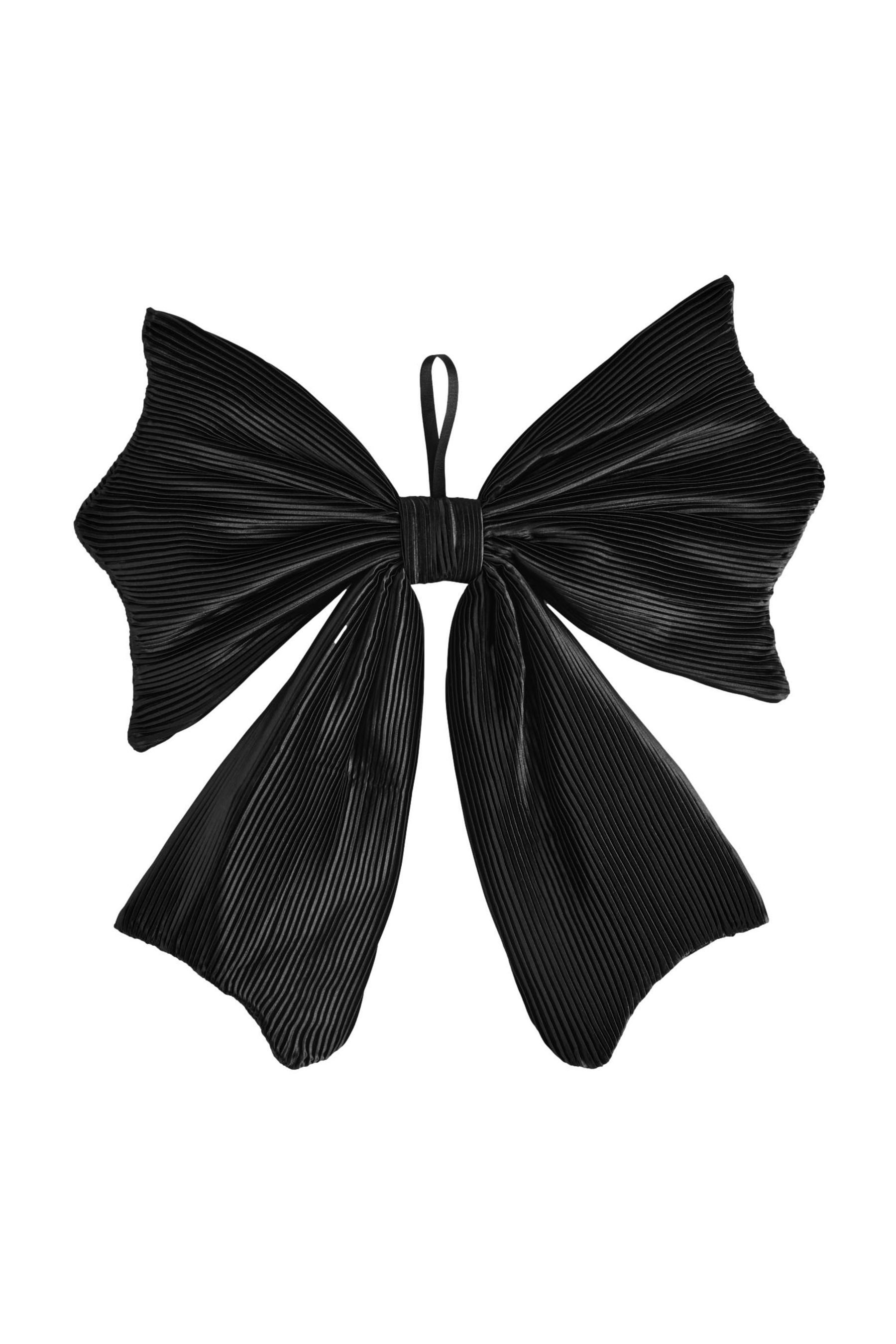 Next Hängedekoration Große Halloween-Dekoschleife im Fledermaus-Design (1 St)