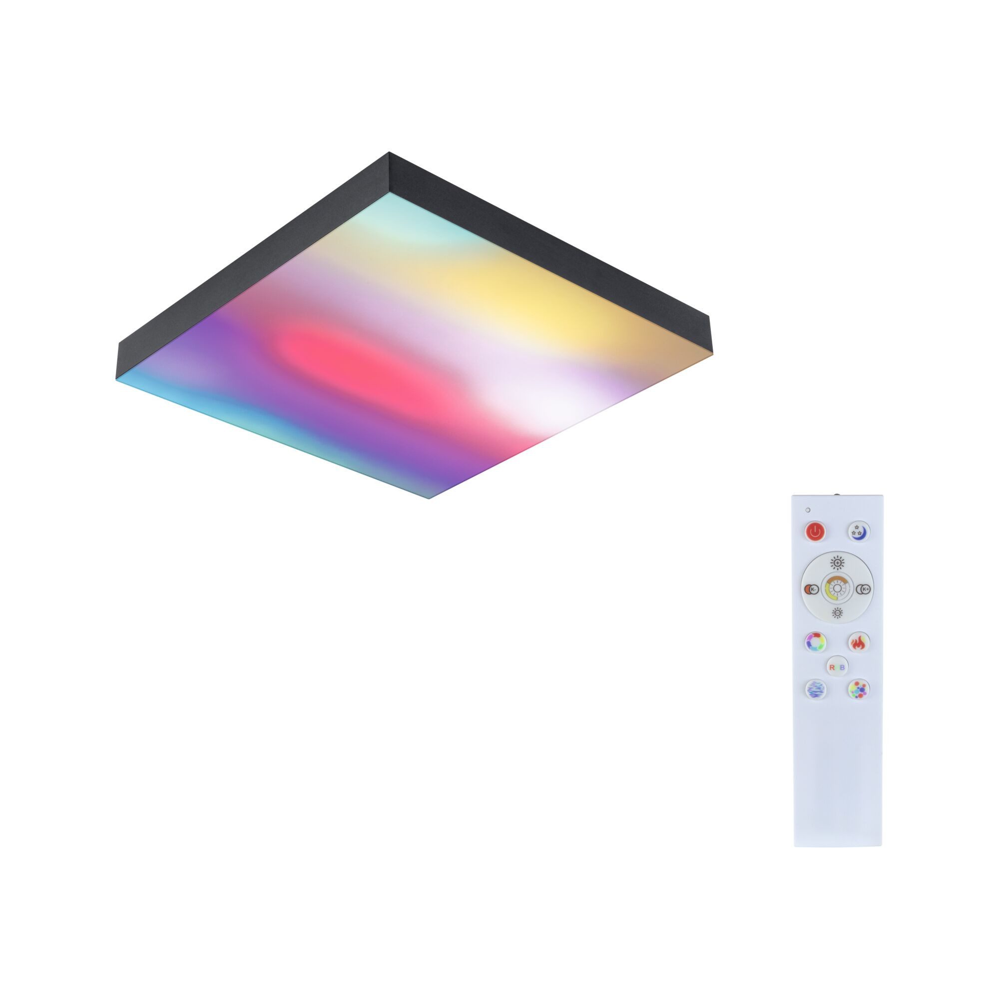 Paulmann LED Panel LED Panel Loria Rainbow dynamicRGBW eckig 295x295 mm 13,2W 1440lm RGB+