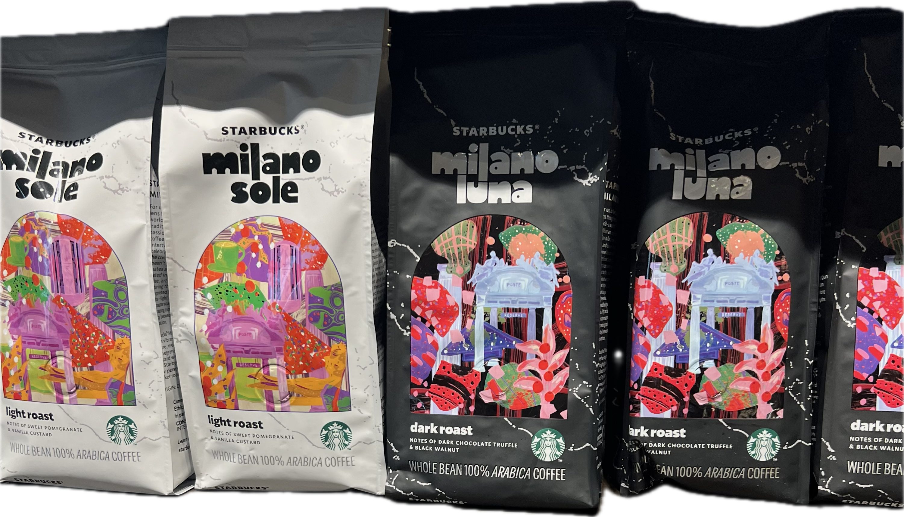 Frühstücks-Geschirrset Starbucks Milano Sole Light Roast