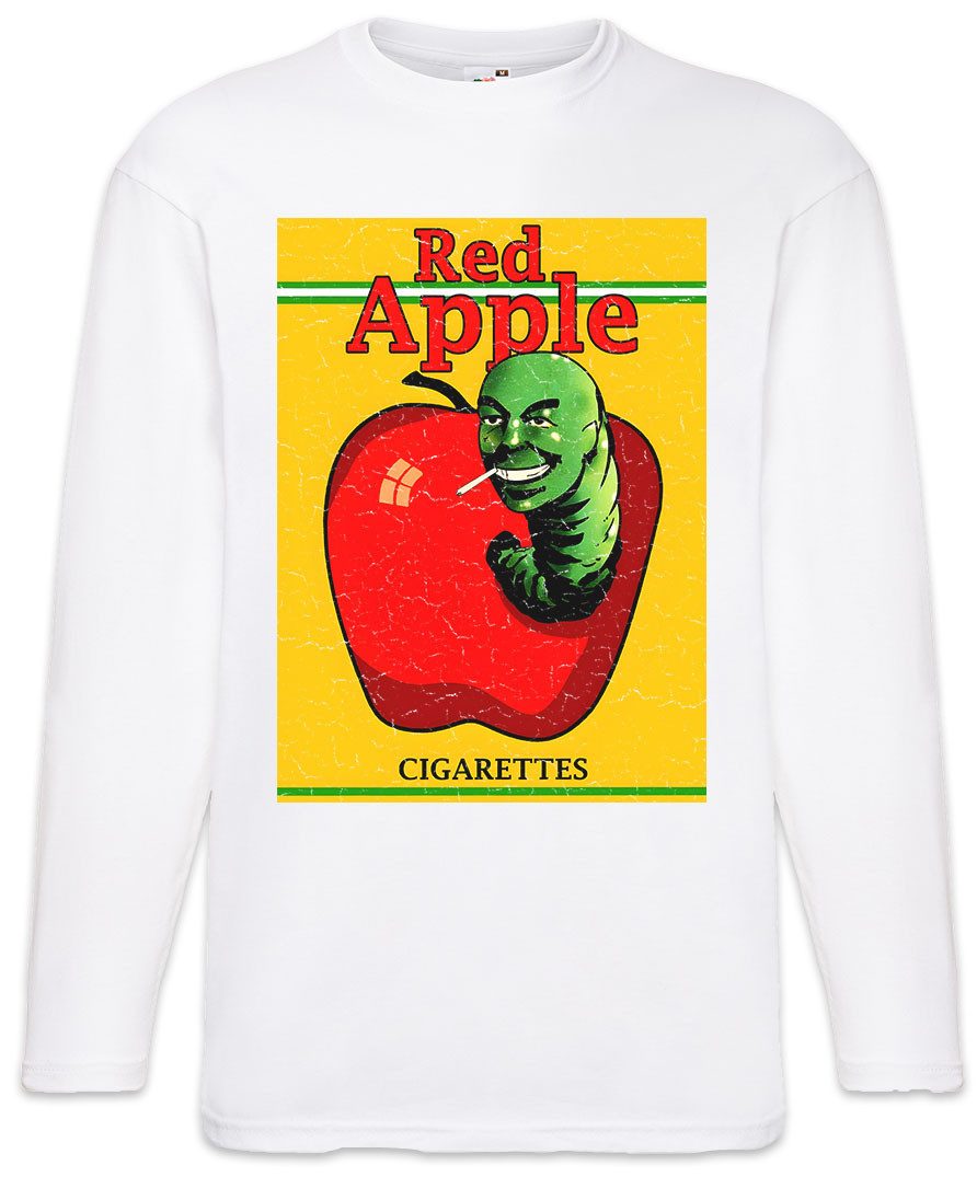 Urban Backwoods Langarmshirt Red Apple Cigarettes Langarm T-Shirt Fiction Zigaretten Bill Brand (1-tlg) Kill Pulp Movie Tarantino