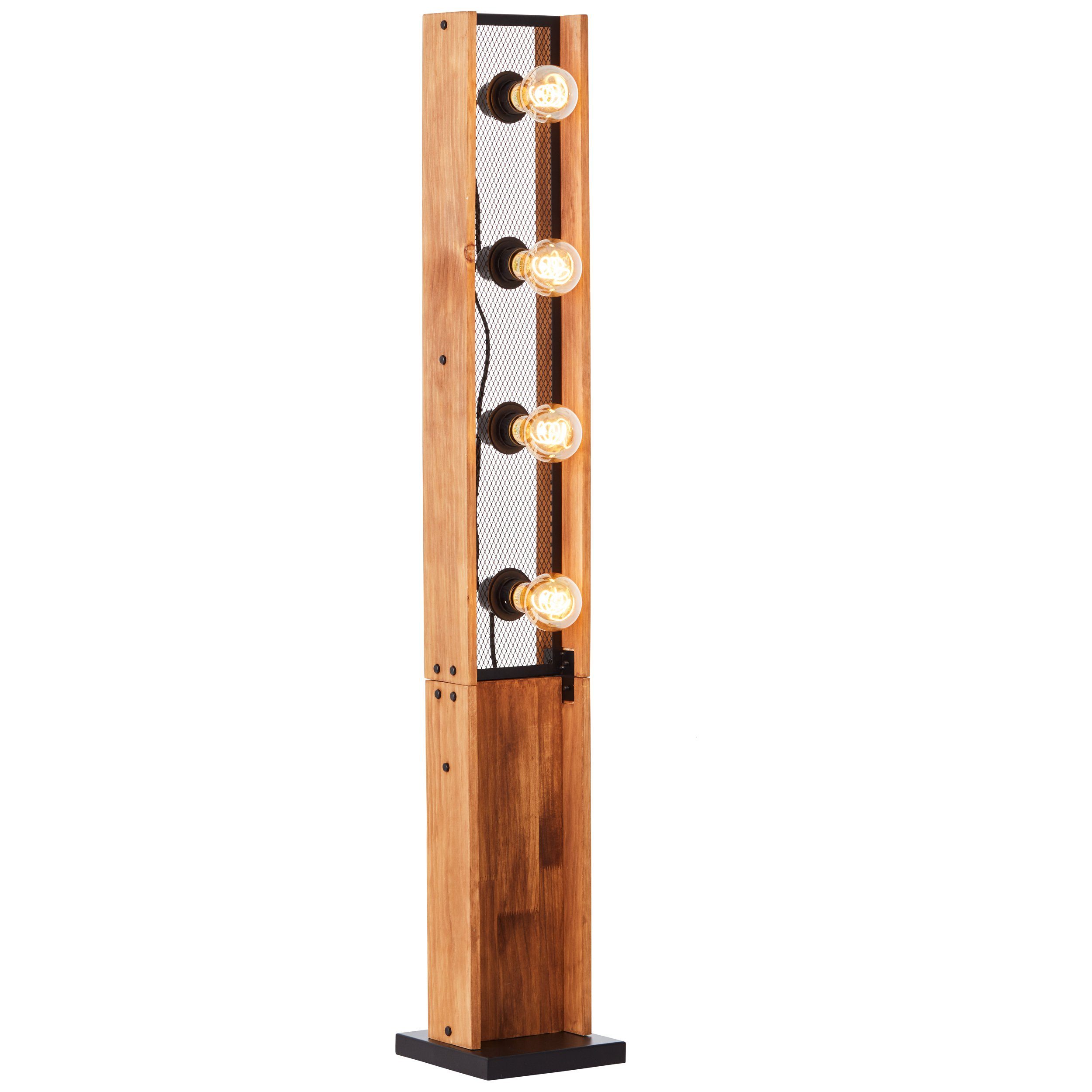 x Metall/Holz Leuchtmittel, W, Schalter, ohne Stehlampe, 42 x 20 cm, x 20 max. E27, 126 Stehlampe, Lightbox 4