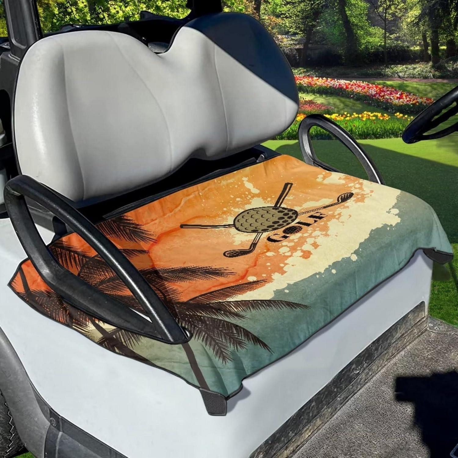 LuxusKollektion Autositzbezug Golfwagen Sitzbezug Zweisitzer Musterwahl