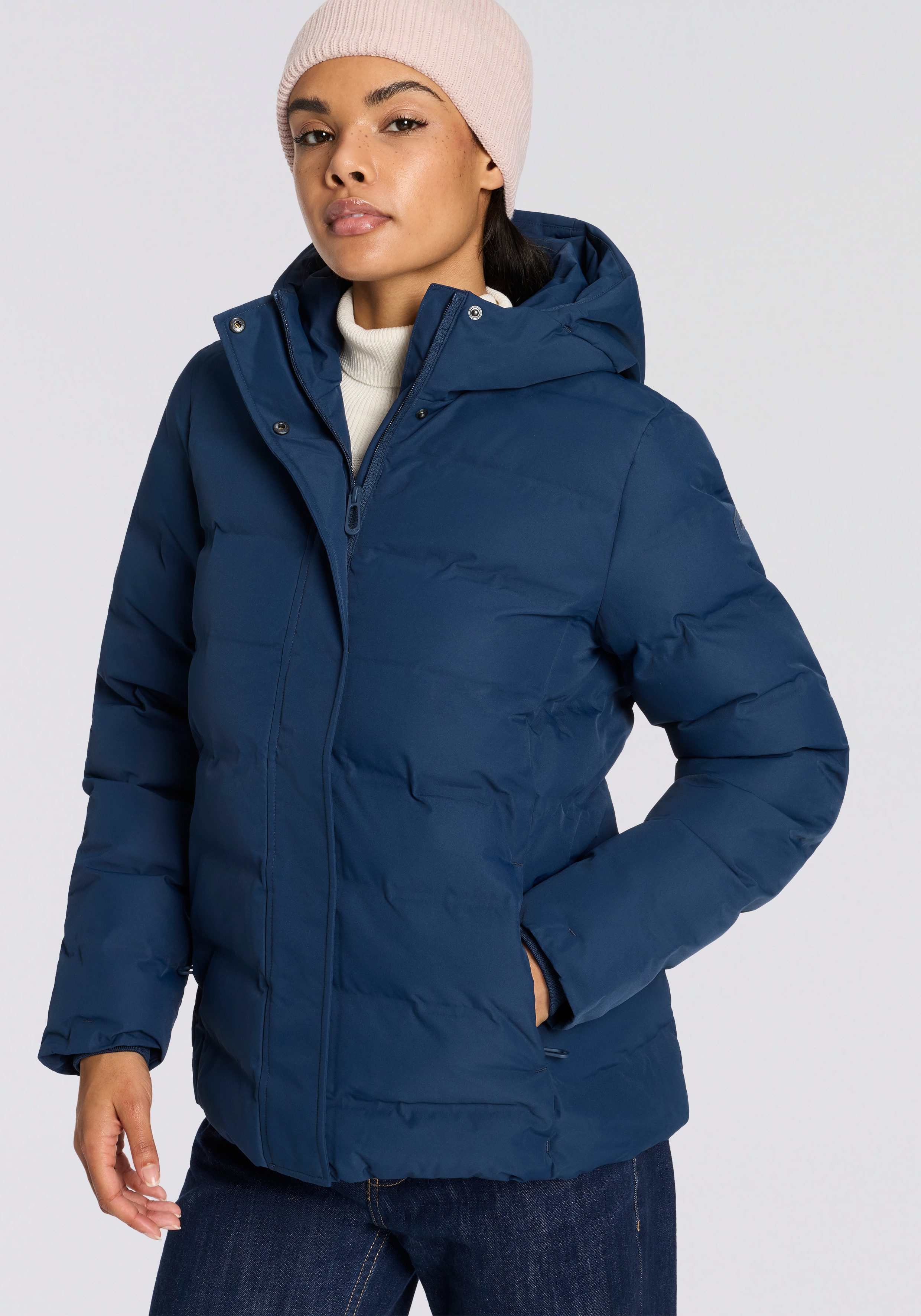 CMP Steppjacke (1-St) mit fester Kapuze, wärmend, winddicht, wasserabweisen günstig online kaufen