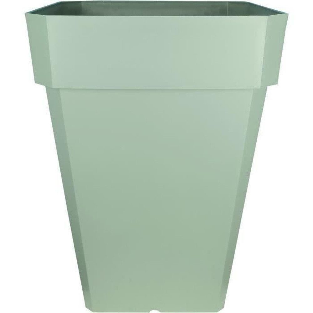 Riviera System Balkonkasten Quadratischer Blumenkasten RIVIERA SOLEILLA - Kunststoff - Höhe 53 cm