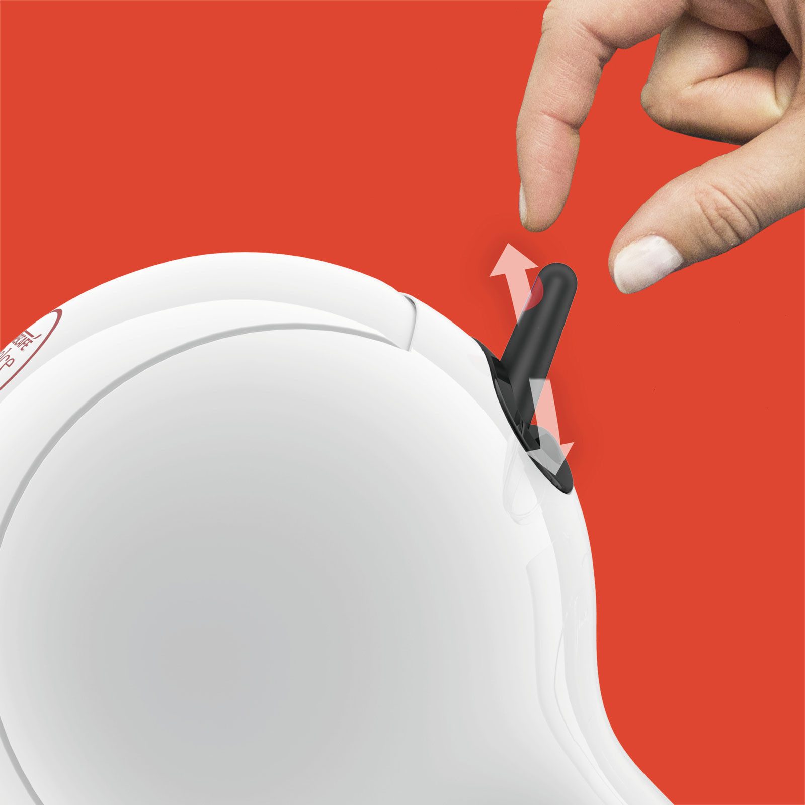 Krups Kapselmaschine KP1A31, 0.8l Kaffeekanne, Für heiße und kalte Getränke