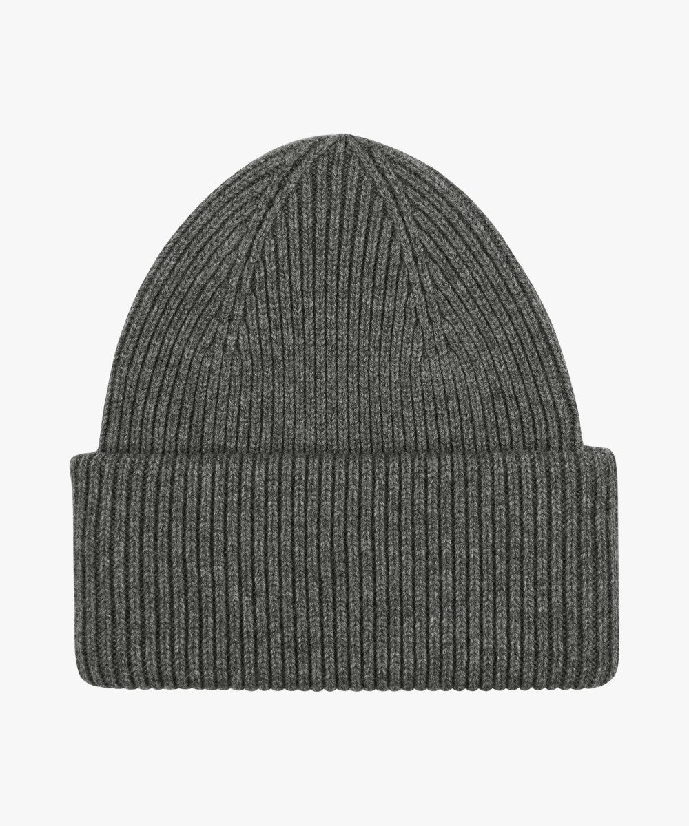 Profuomo Strickmütze Beanie-Mütze Anthra