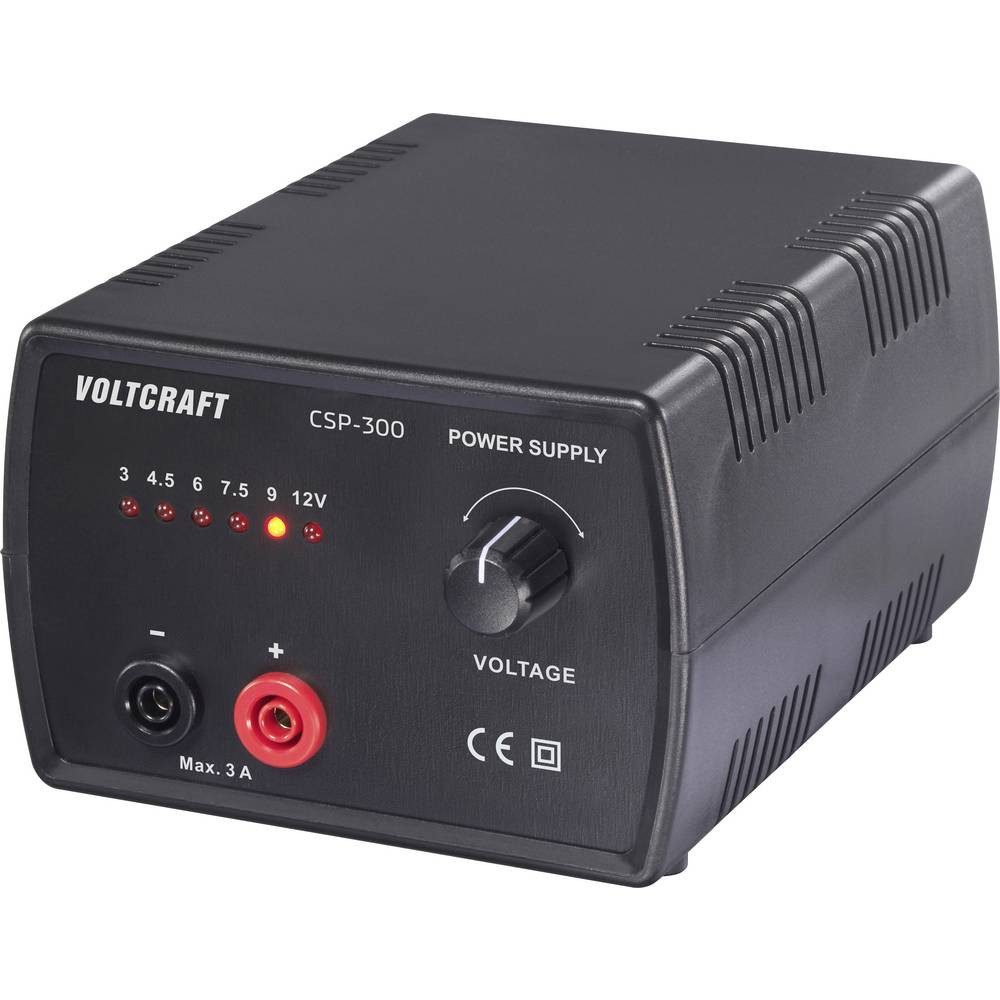 VOLTCRAFT CSP-300 Labornetzgerät, einstellbar Gleichspannung 3 V, 4.5 V, 6 V, Labor-Netzteil