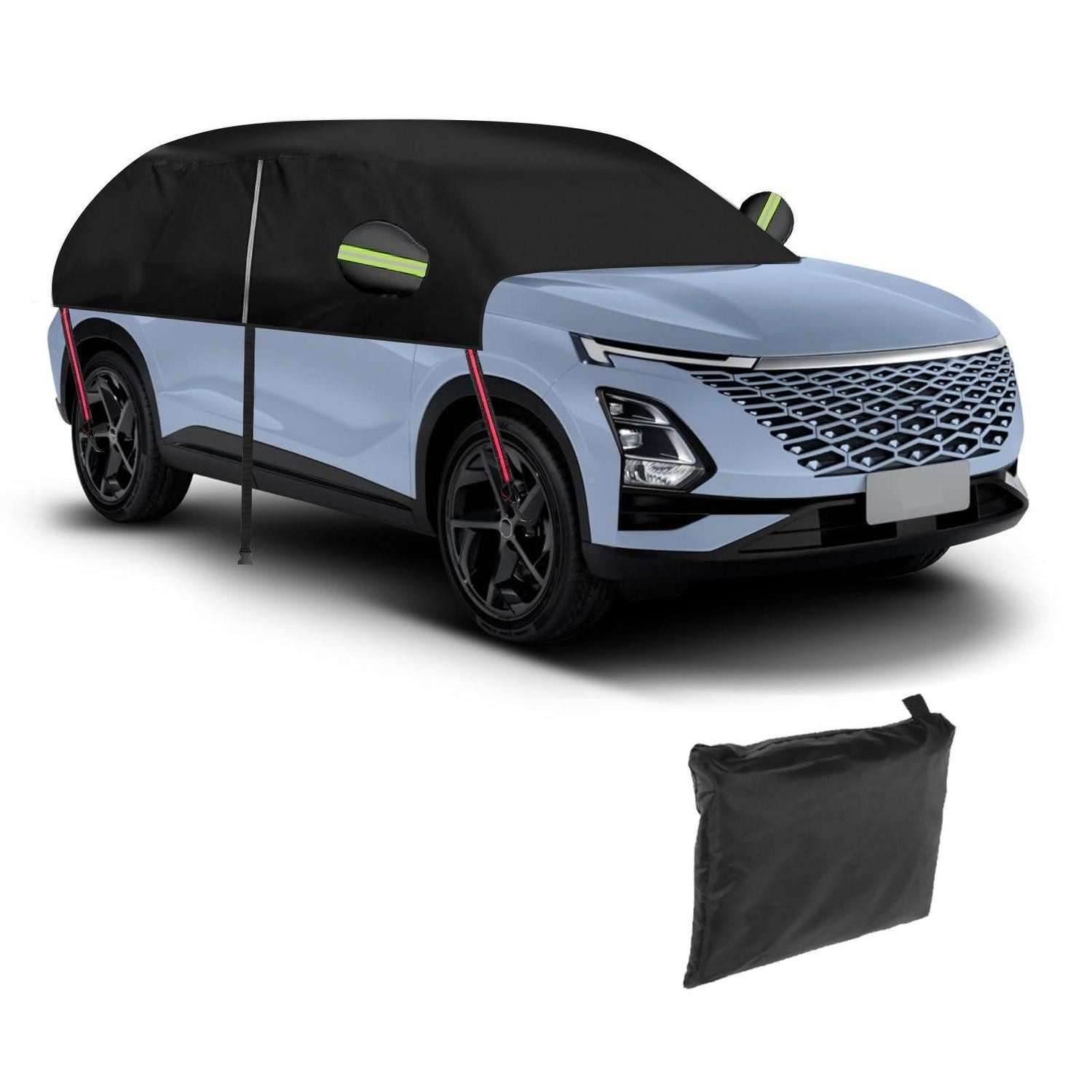 LuxusKollektion Autoplane Halbgarage 420D Allwetterschutz for Chery Omoda 5 C5 E5 2024-2025