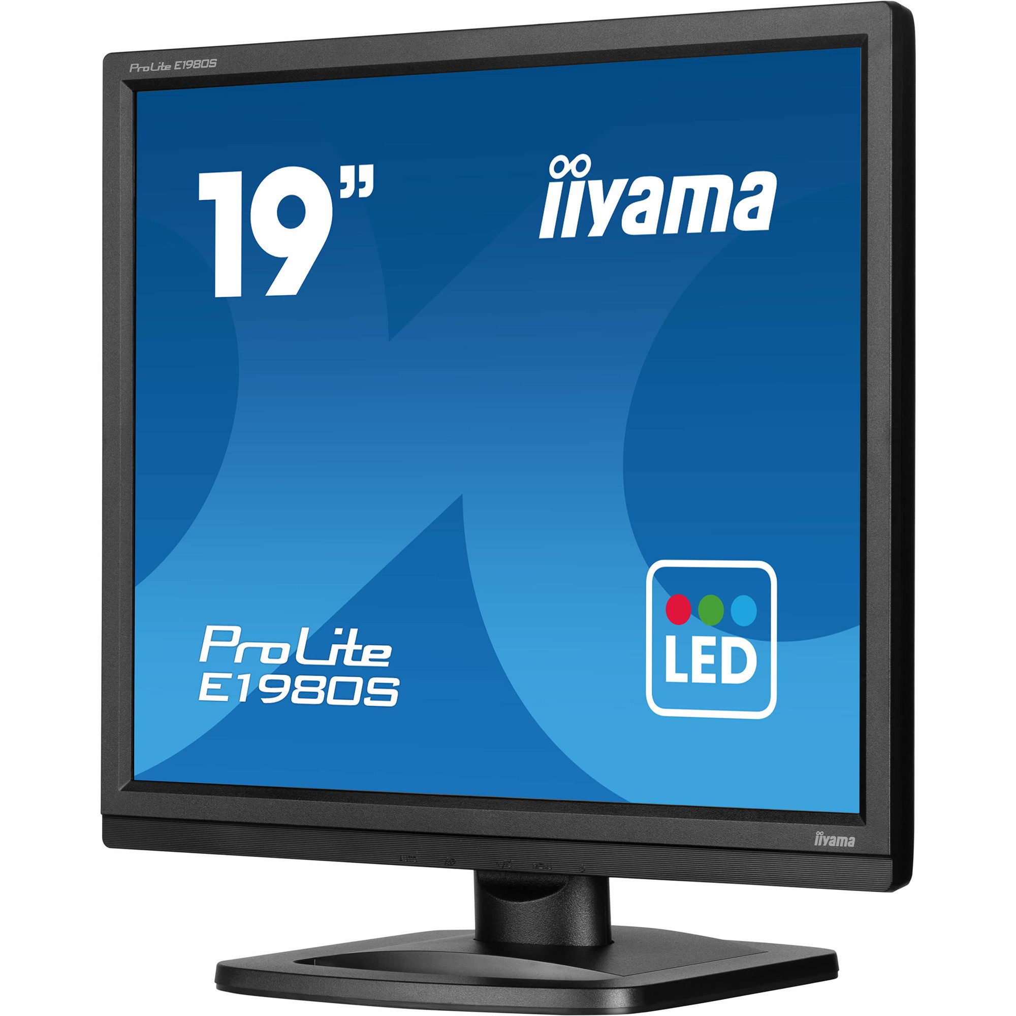 Iiyama iiyama ProLite E1980S-B1, LED-Monitor, (SXGA, TN, TFT-Monitor (1280 x 1024 px)