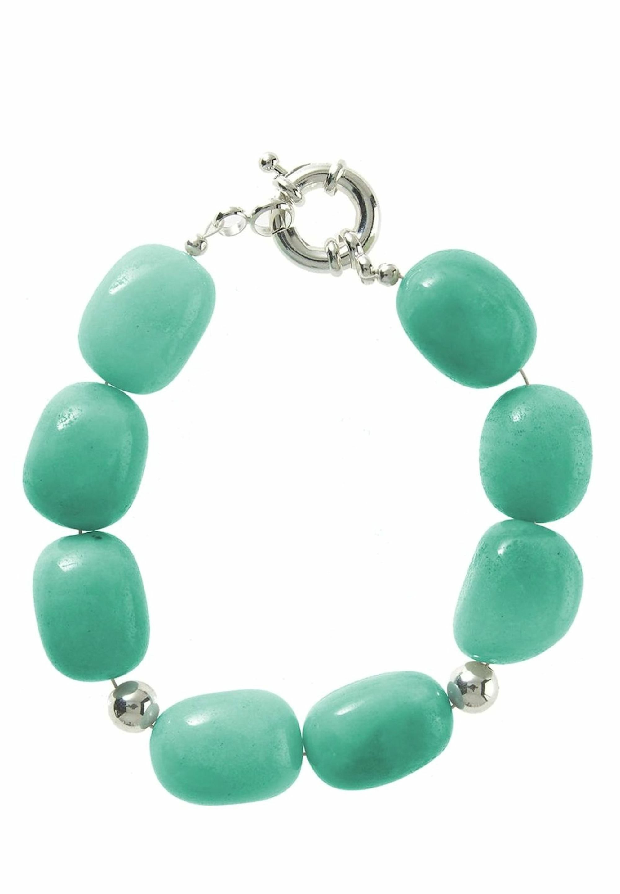 Gemshine Armband JADE TUMBLE, Europäischer Schmuck: Qualität liebevoll hergestellt.
