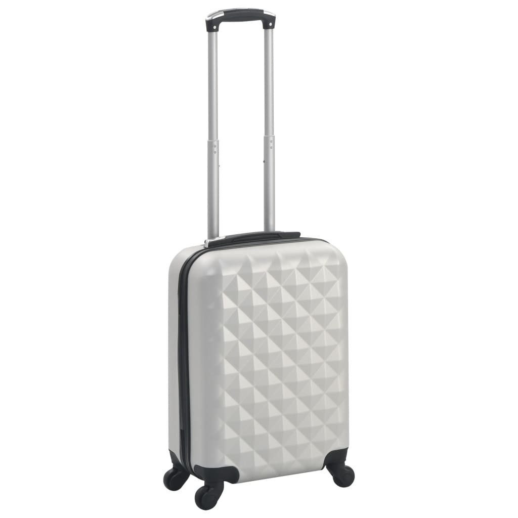 Hartschalen-Trolley Hartschalen-Trolley Helles Silber ABS