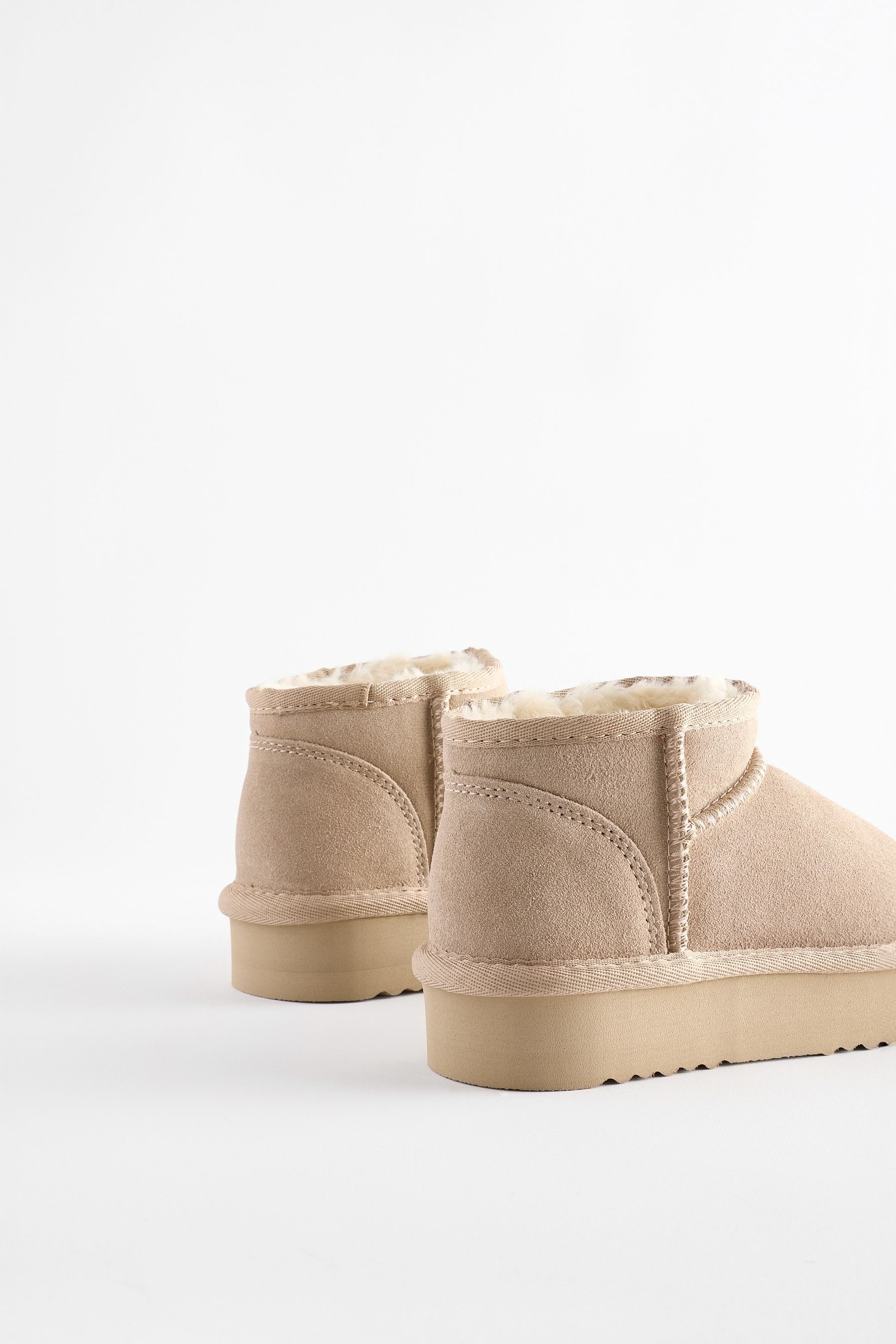 Next Schlupfstiefel aus Veloursleder Schlupfstiefel (1-tlg) günstig online kaufen