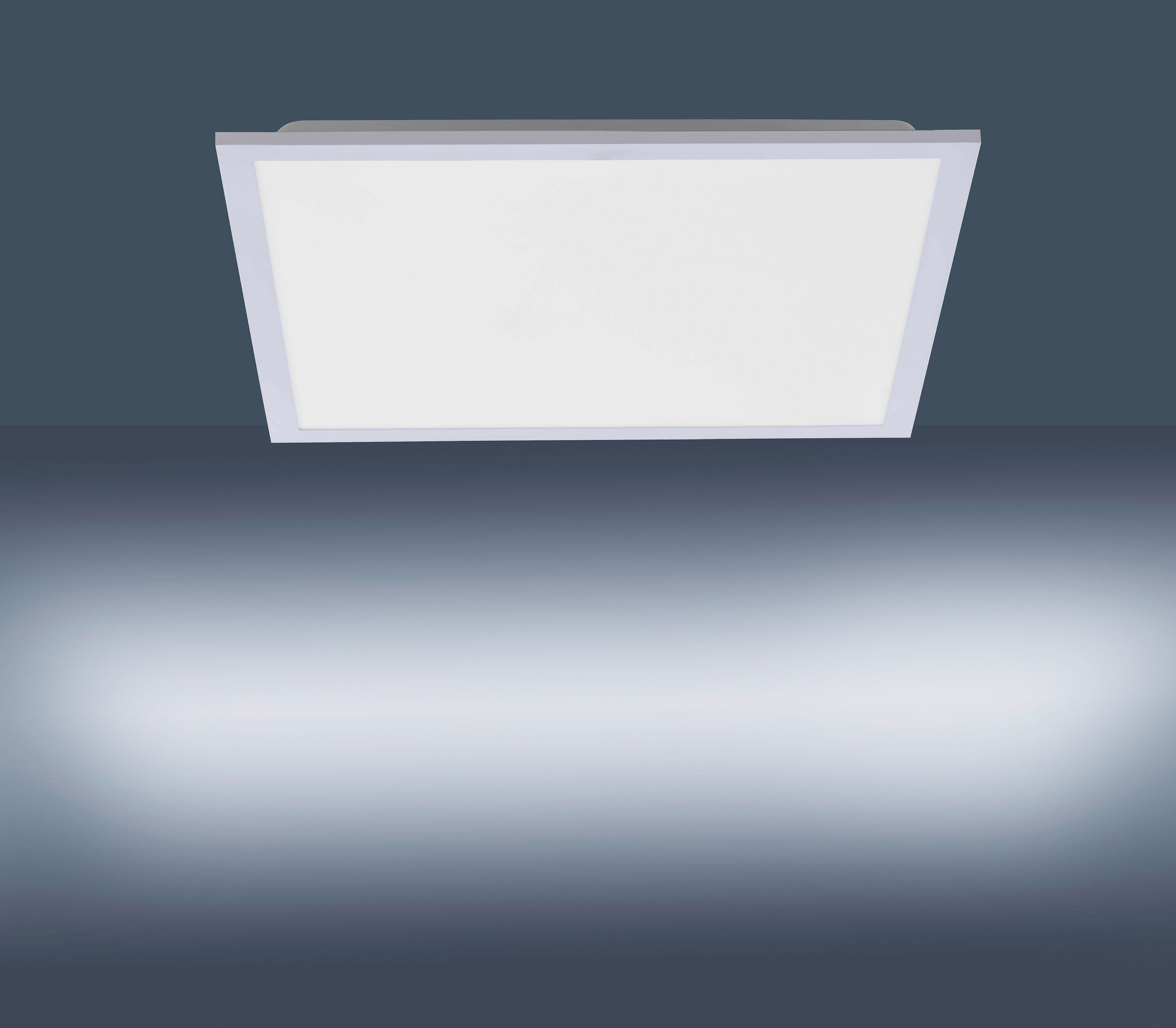 Deckenleuchte, fest LED LED FLAT, integriert, Deckenlampe LED Panel Leuchten Direkt LED Warmweiß,