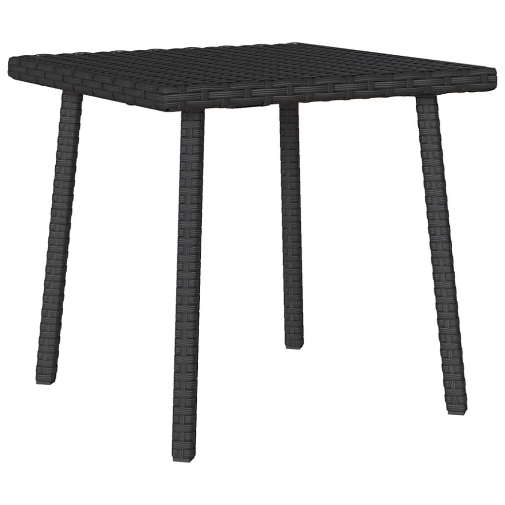 vidaXL Gartentisch Garten-Couchtisch Rechteckig Schwarz 40x40x37 günstig online kaufen