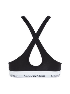 Calvin Klein Underwear Bralette Modern Cotton mit gekreuzten Trägern hinten