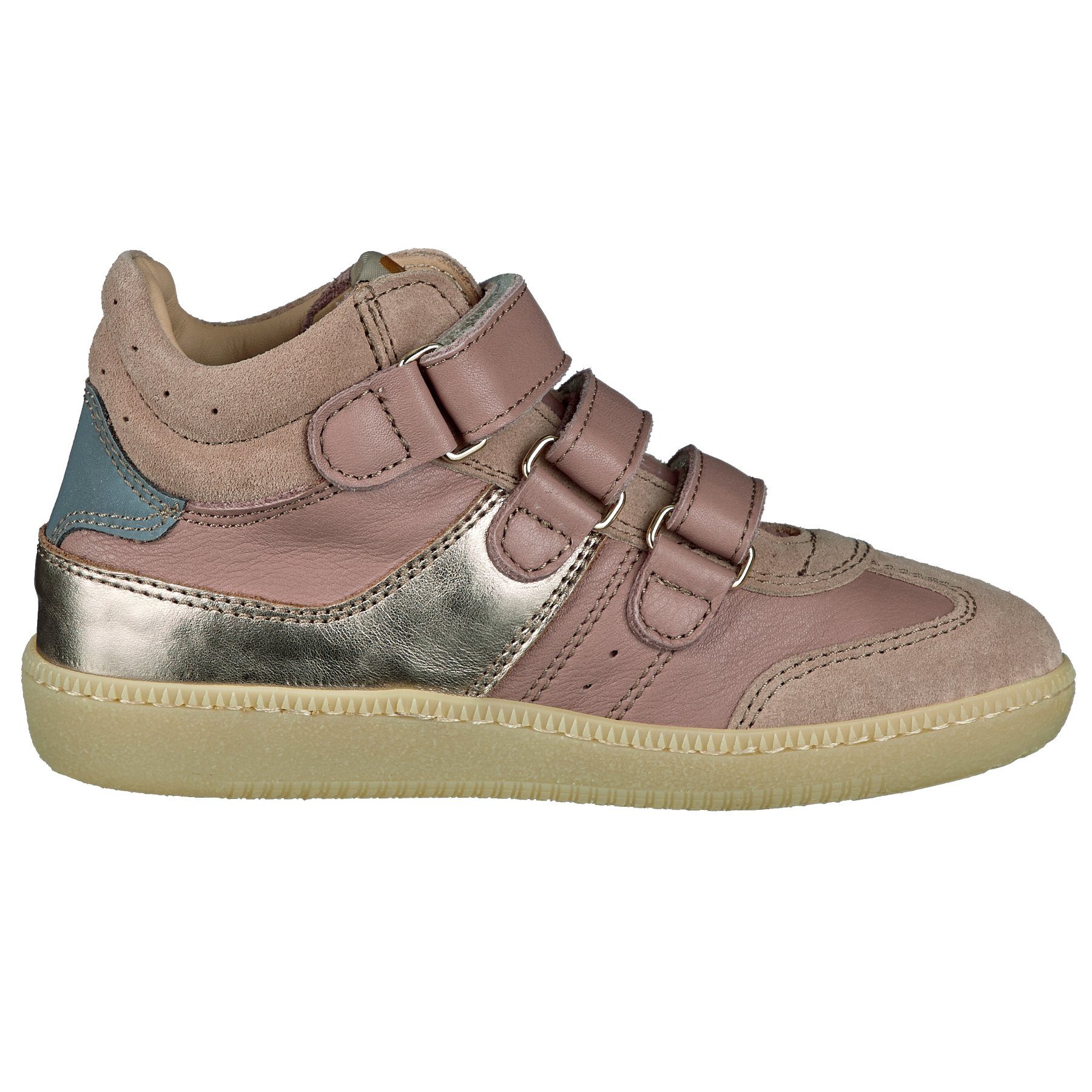 Ocra Ocra Halbschuhe Sneaker 413 Klett Kinder Schuhe pflanz. geg. Rose Bootsschuh
