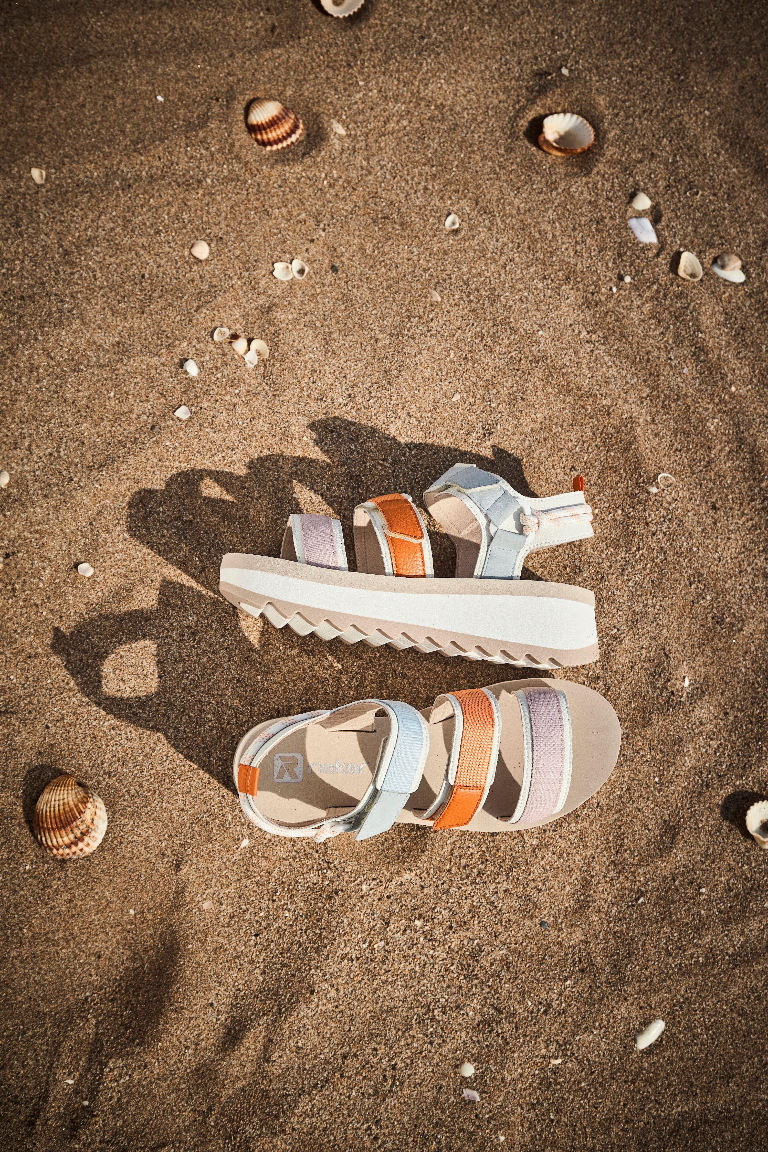 RIEKER Sport Adelaide Plateausandale Sommerschuh, Outdoorsandale, Sandalett günstig online kaufen