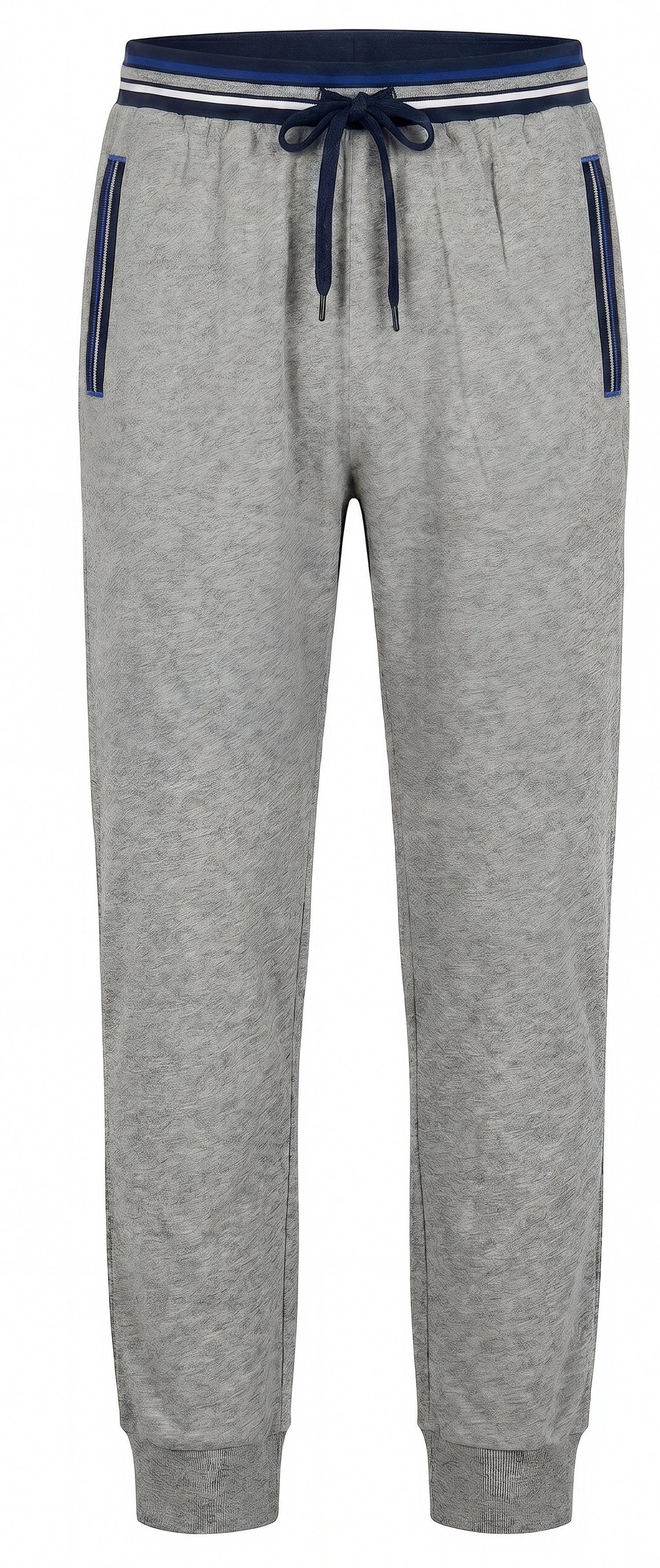 Phil & Co. Pyjamahose Herren Schlafanzughose Bündchen (1-tlg) Modisches Design