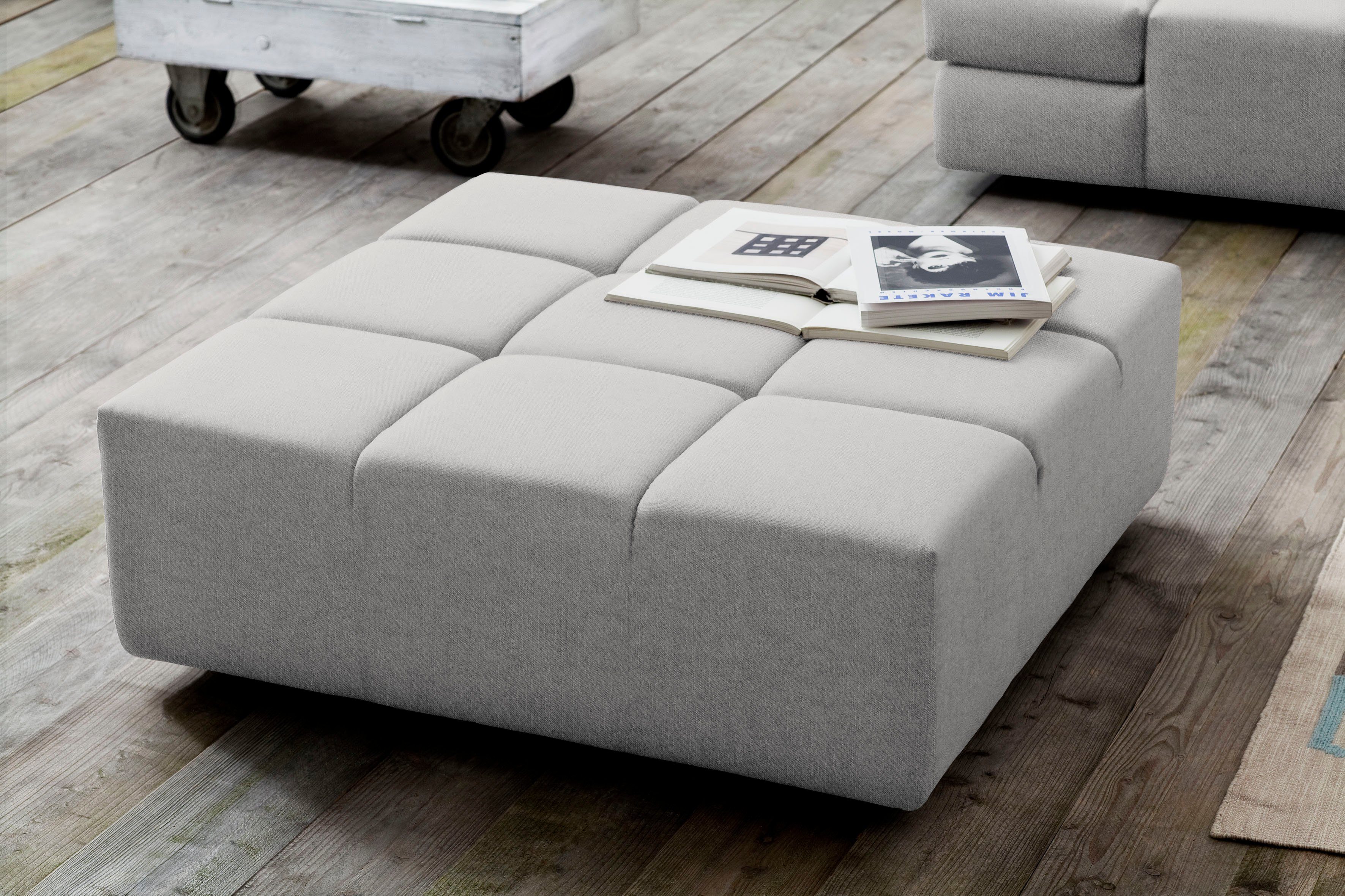 INOSIGN Polsterhocker Ancona, passend zur "Ancona"-Polsterserie, auch in Co günstig online kaufen