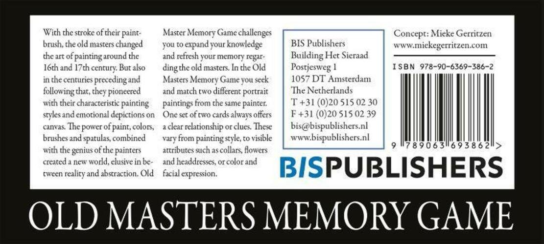 Laurence King Spiel, Old Game Masters Memory
